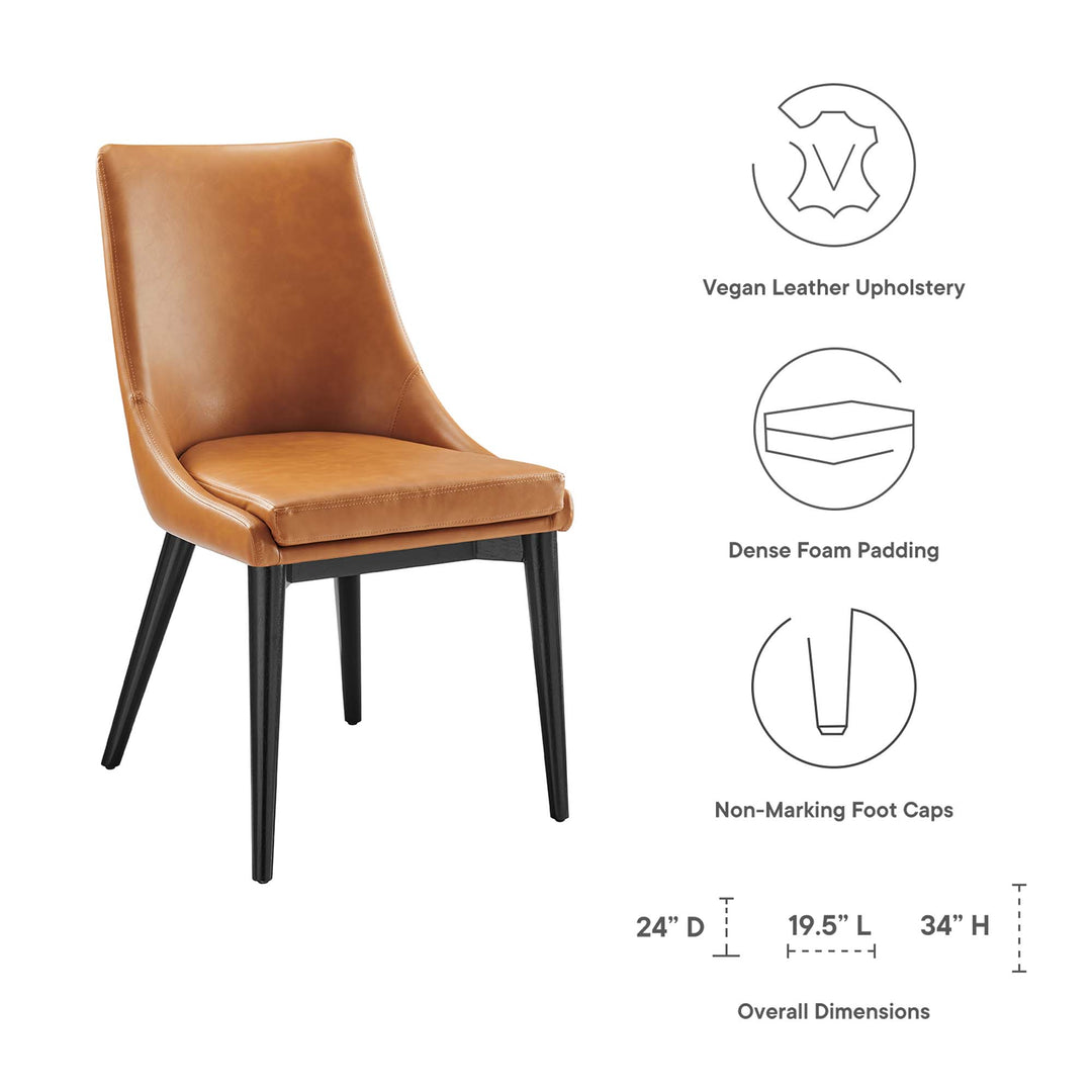 Valet Vegan Leather Dining Chair