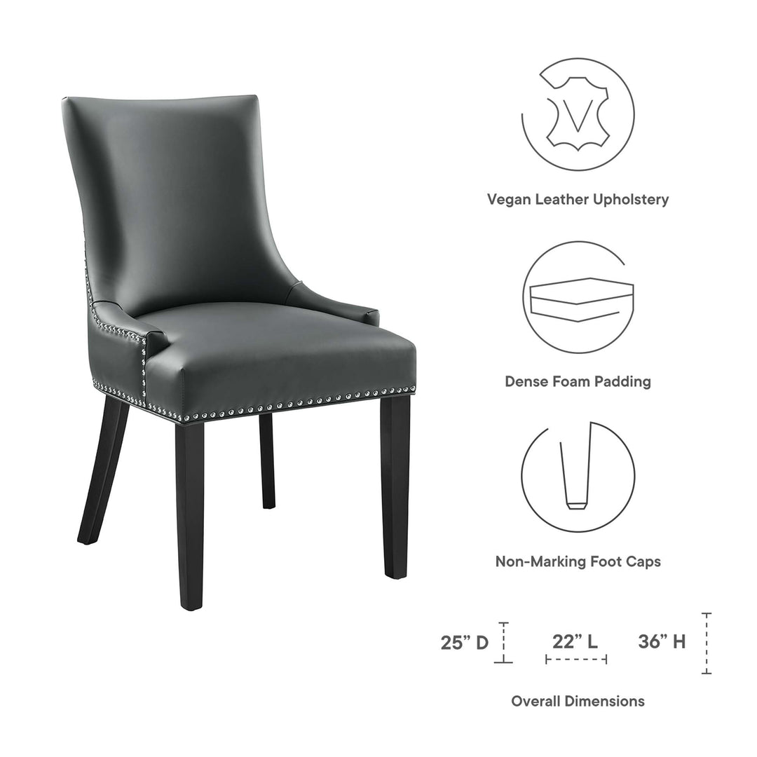 Manor Vegan Leather Dining Chair