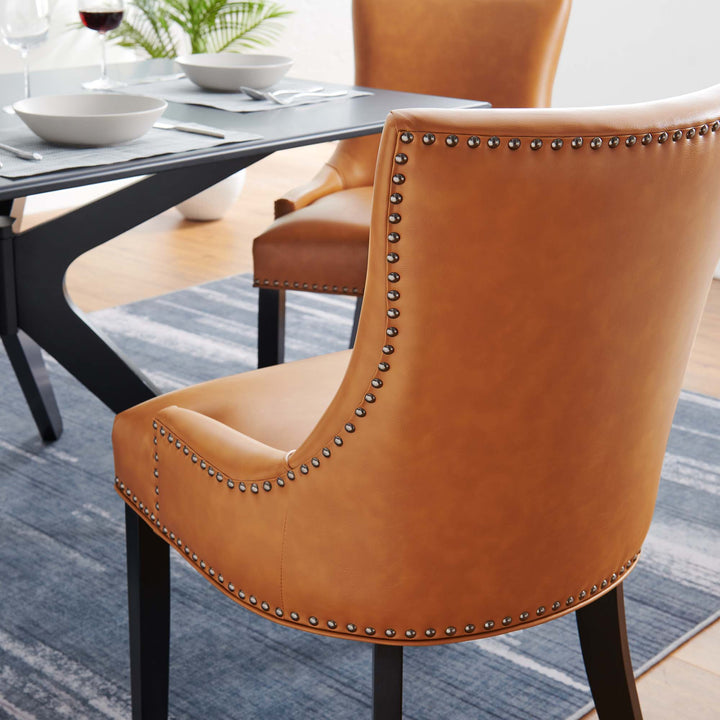 Maverick Vegan Leather Dining Chair