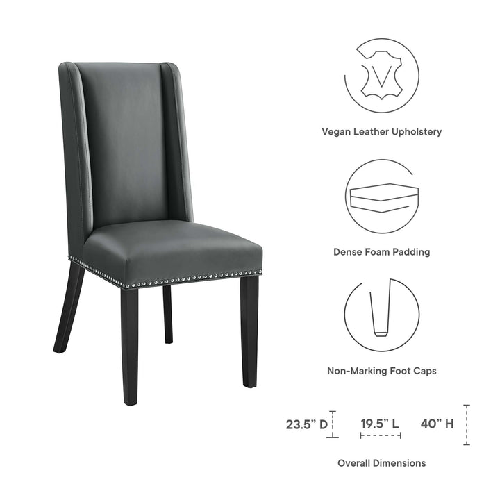 Bristol Vegan Leather Dining Chair