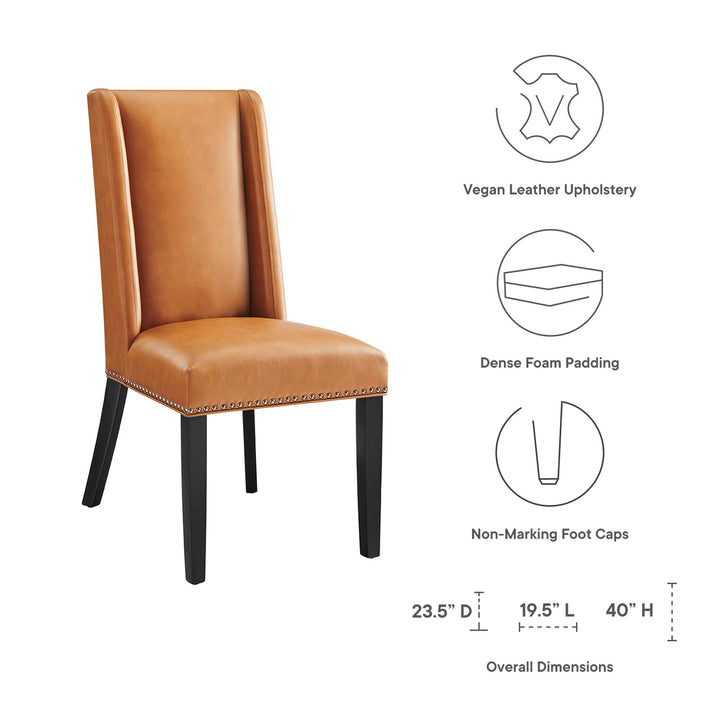 Belmont Vegan Leather Dining Chair