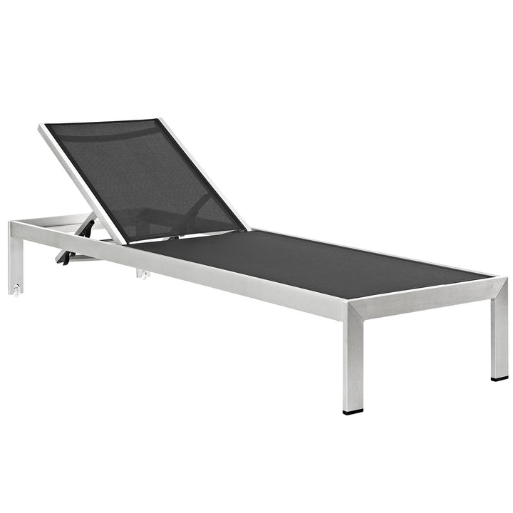 Summit Outdoor Poolside Aluminum Lounger