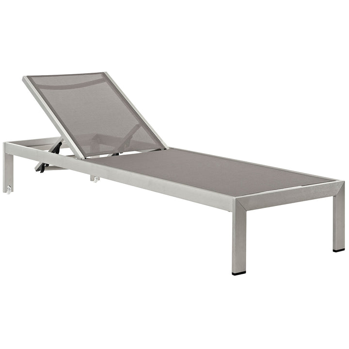 Summit Outdoor Poolside Aluminum Lounger