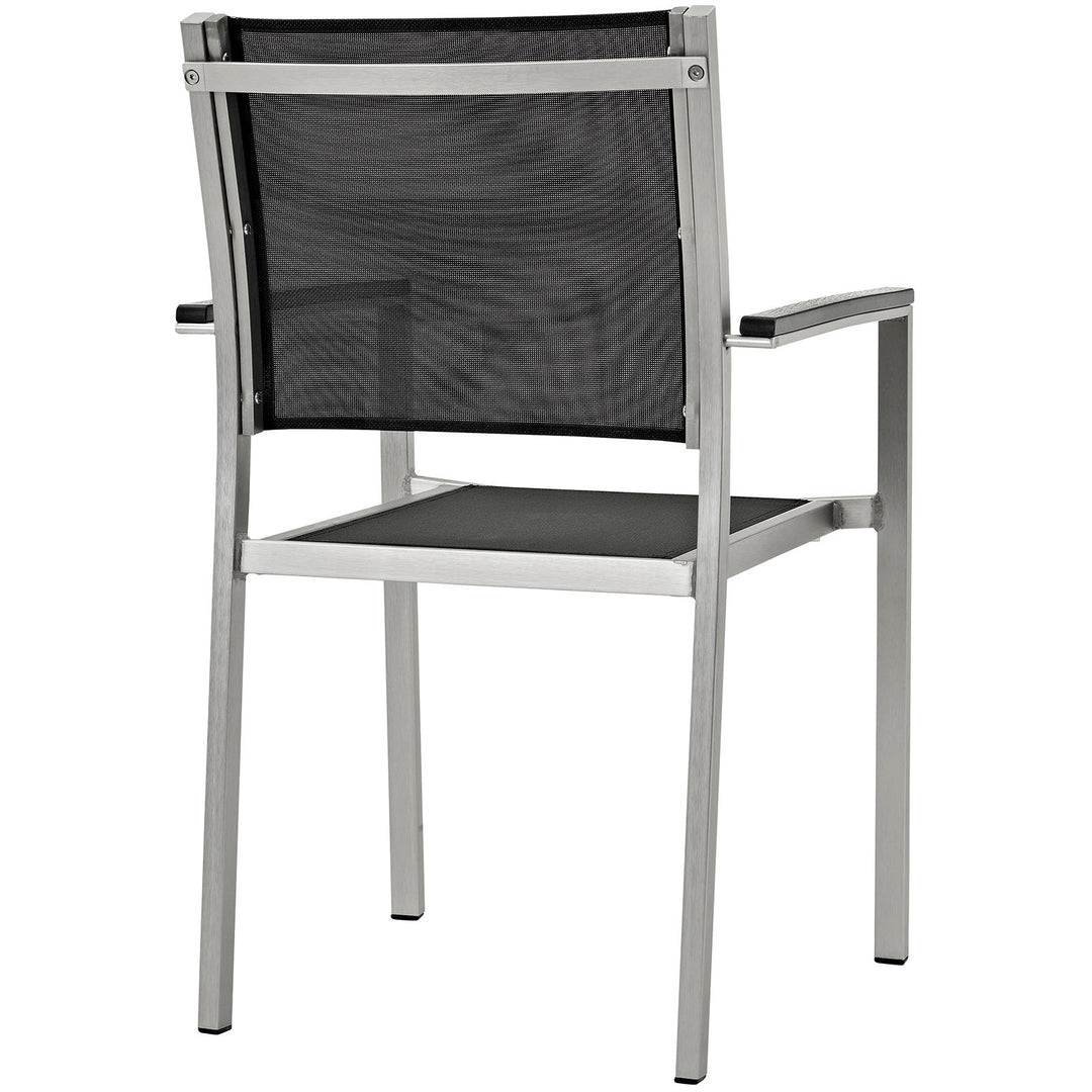 Seaside Outdoor Patio Aluminum Dining Chair