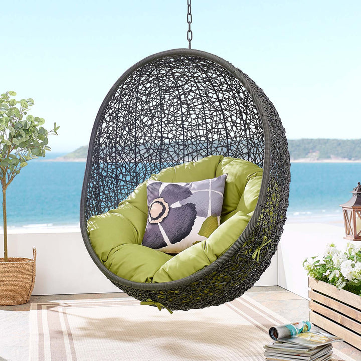 Haven Outdoor Porch Swing Seat With Stand