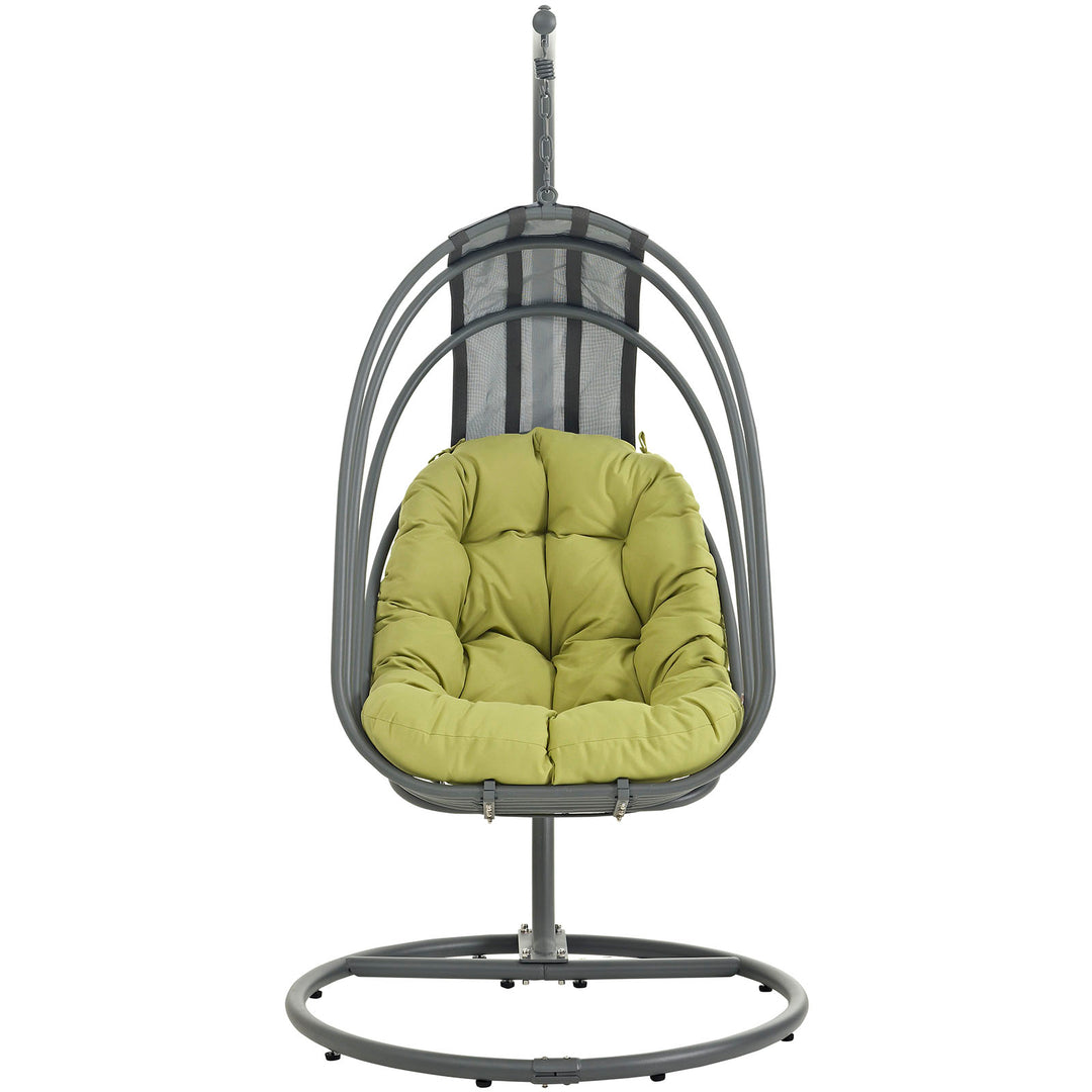 Wanderer's Woven Patio Swing Chair Without Stand