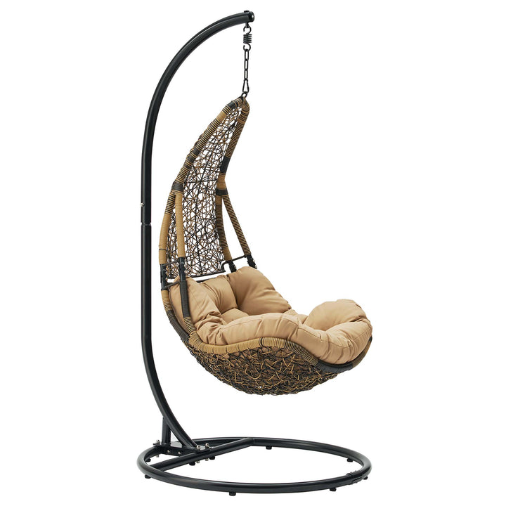 Auburn Wicker Rattan Outdoor Patio Swing Chair