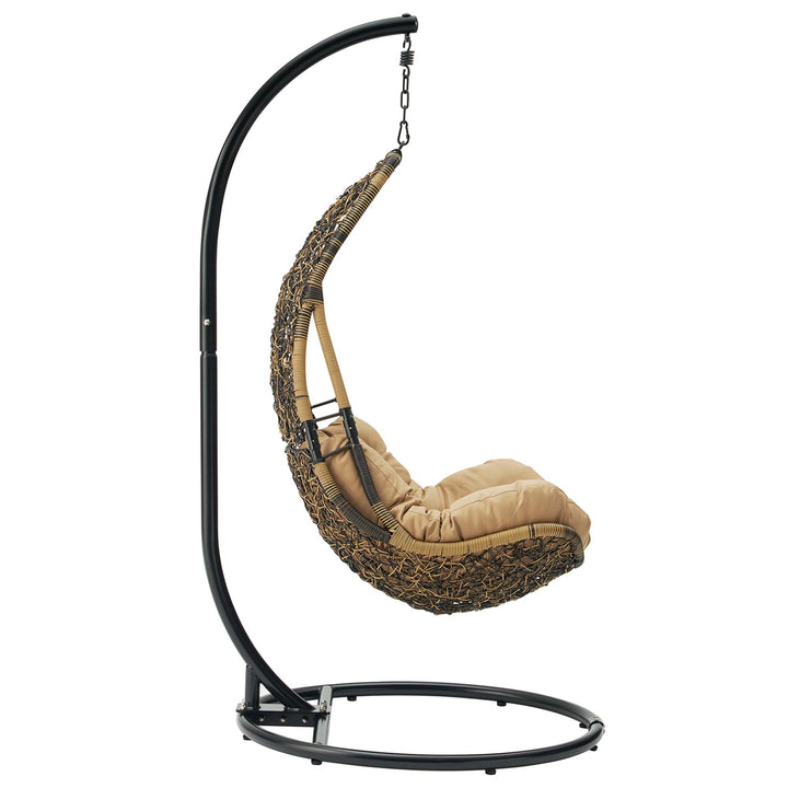 Auburn Wicker Rattan Outdoor Patio Swing Chair