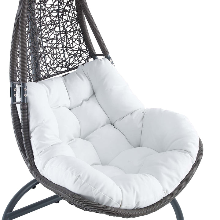 Auburn Wicker Rattan Outdoor Patio Swing Chair