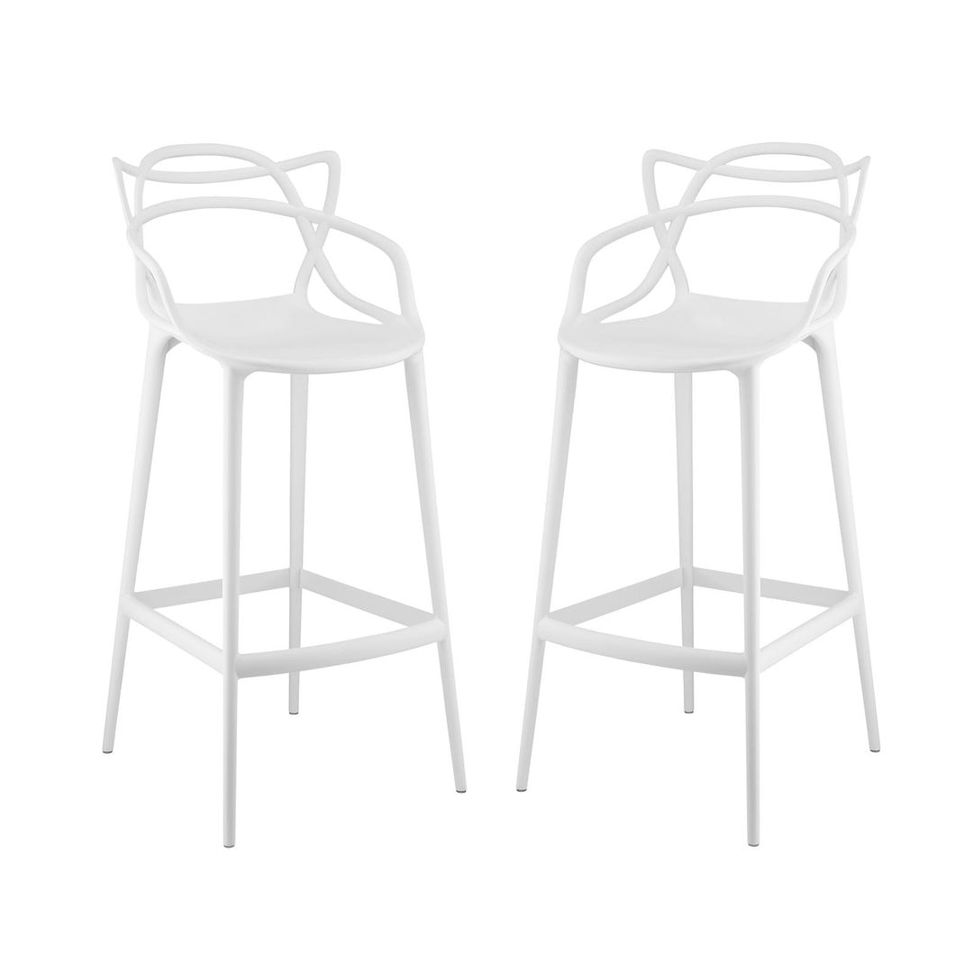 Enveloped Bar Stool Set of 2