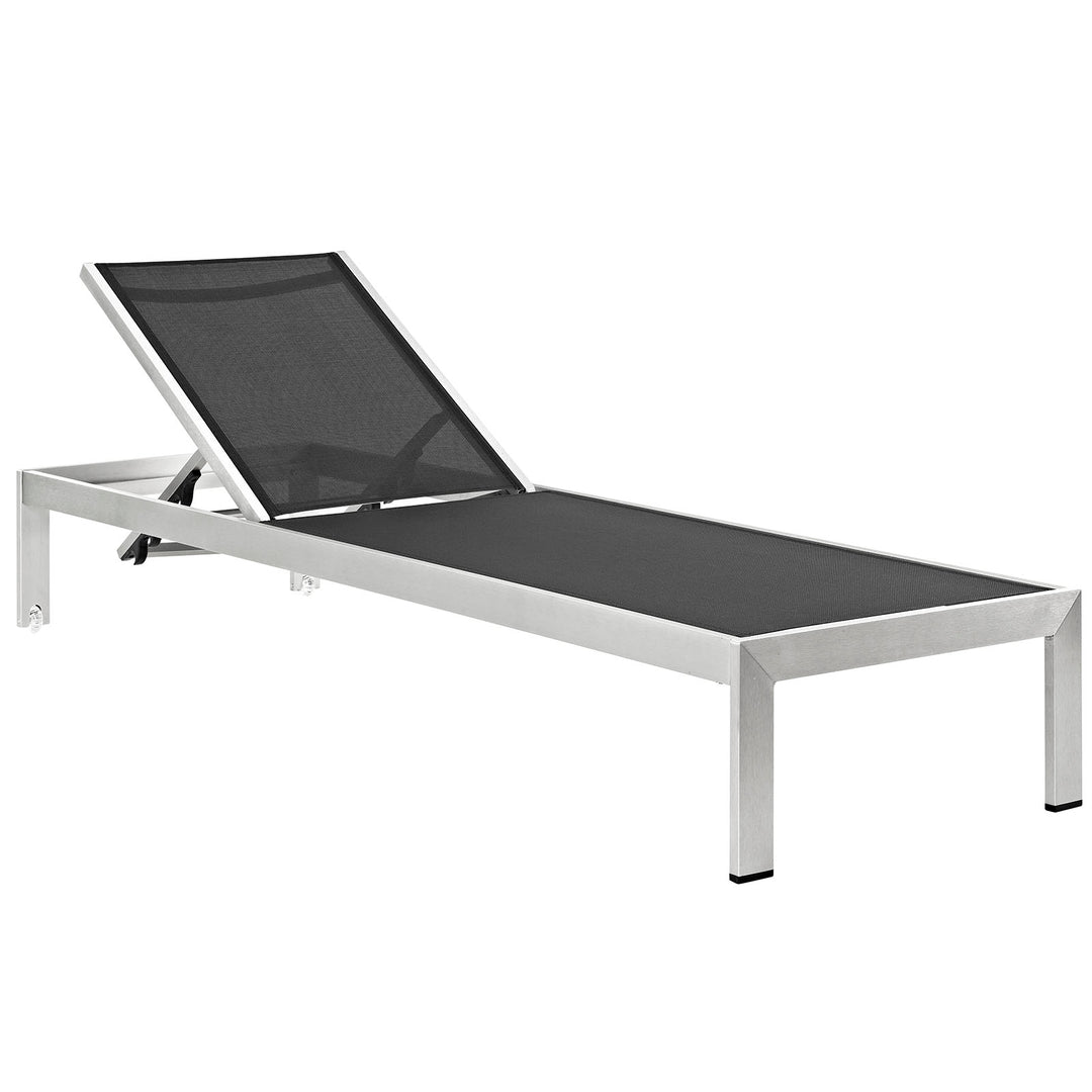 Shoreline Aluminum Lounger Quartet