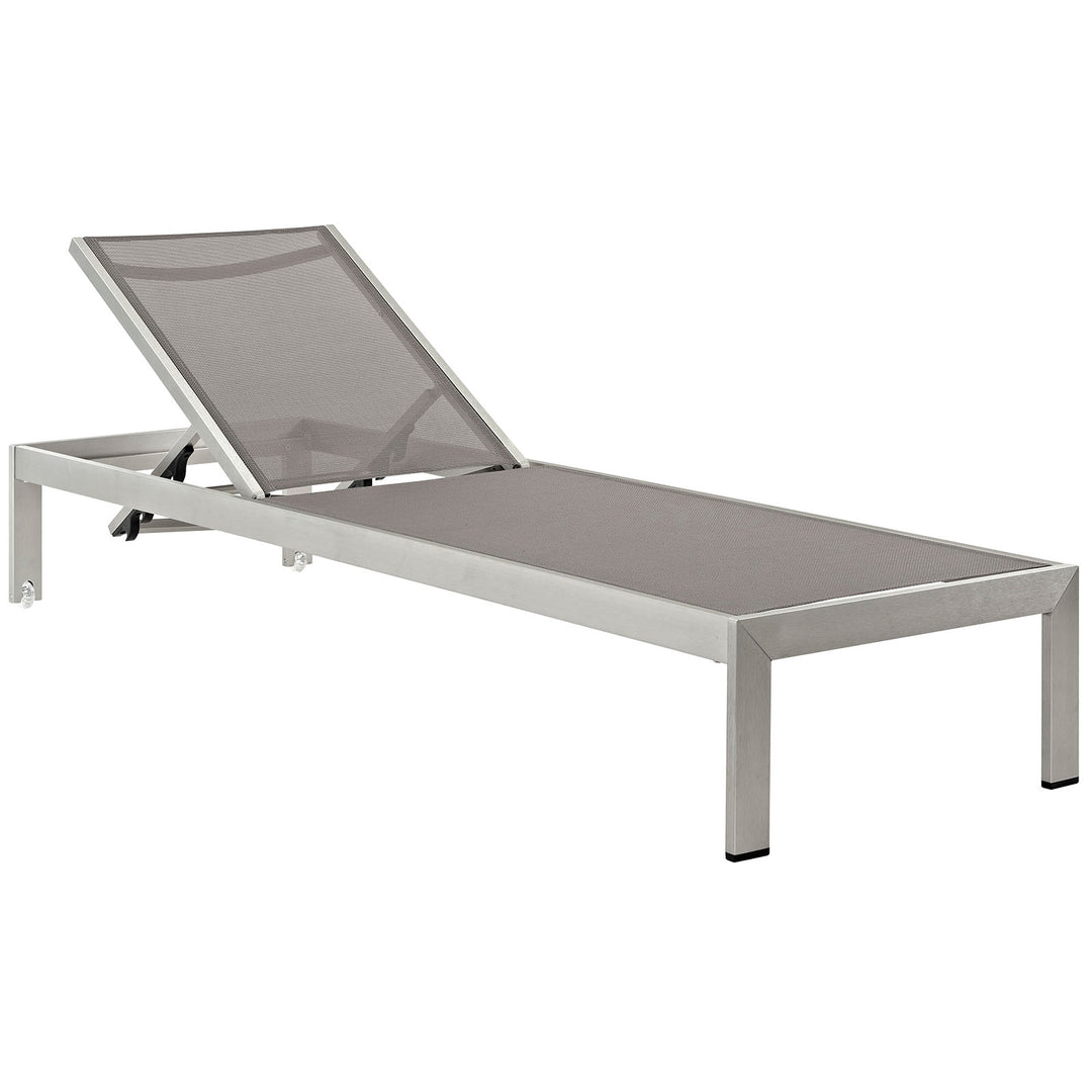 Shoreline Aluminum Lounger Quartet