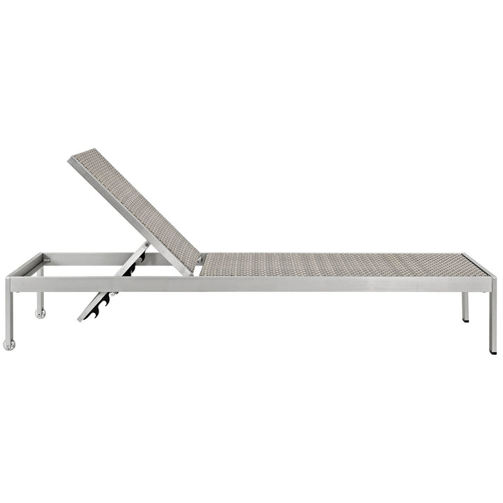 Seaside Aluminum Adjustable Lounger Collection 6-Piece