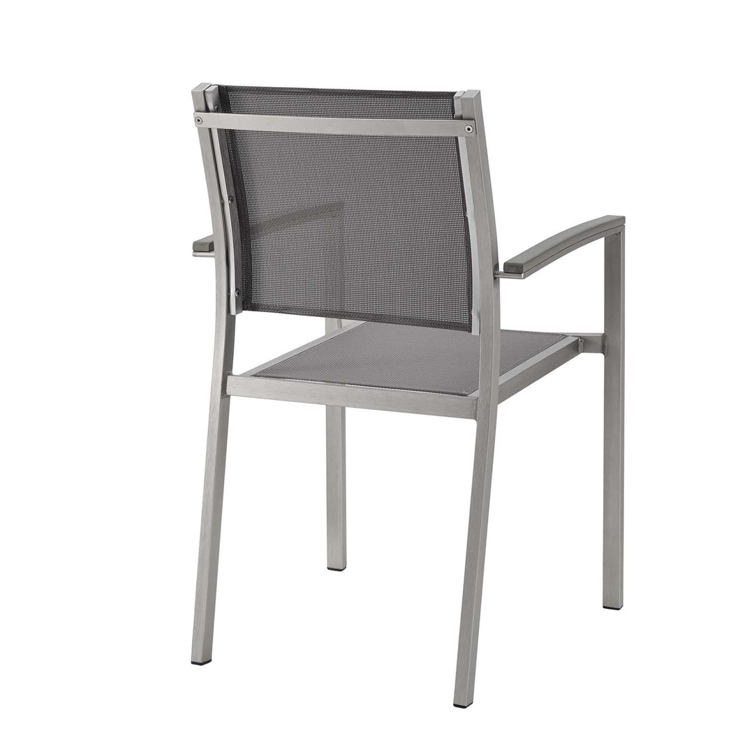 Seaside Exterior Aluminum Eating Chair Pair