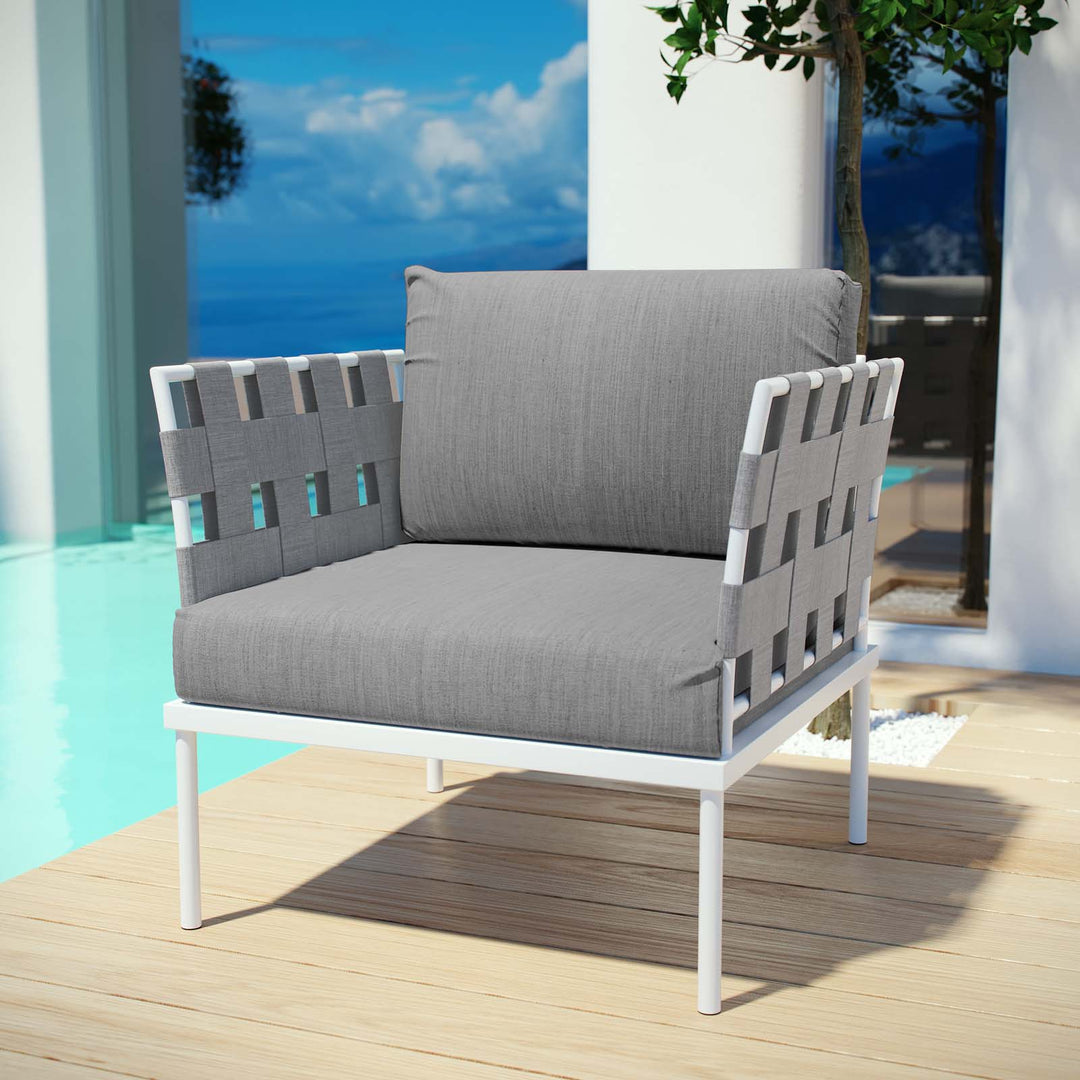 Haven Outdoor Patio Aluminum Armchair