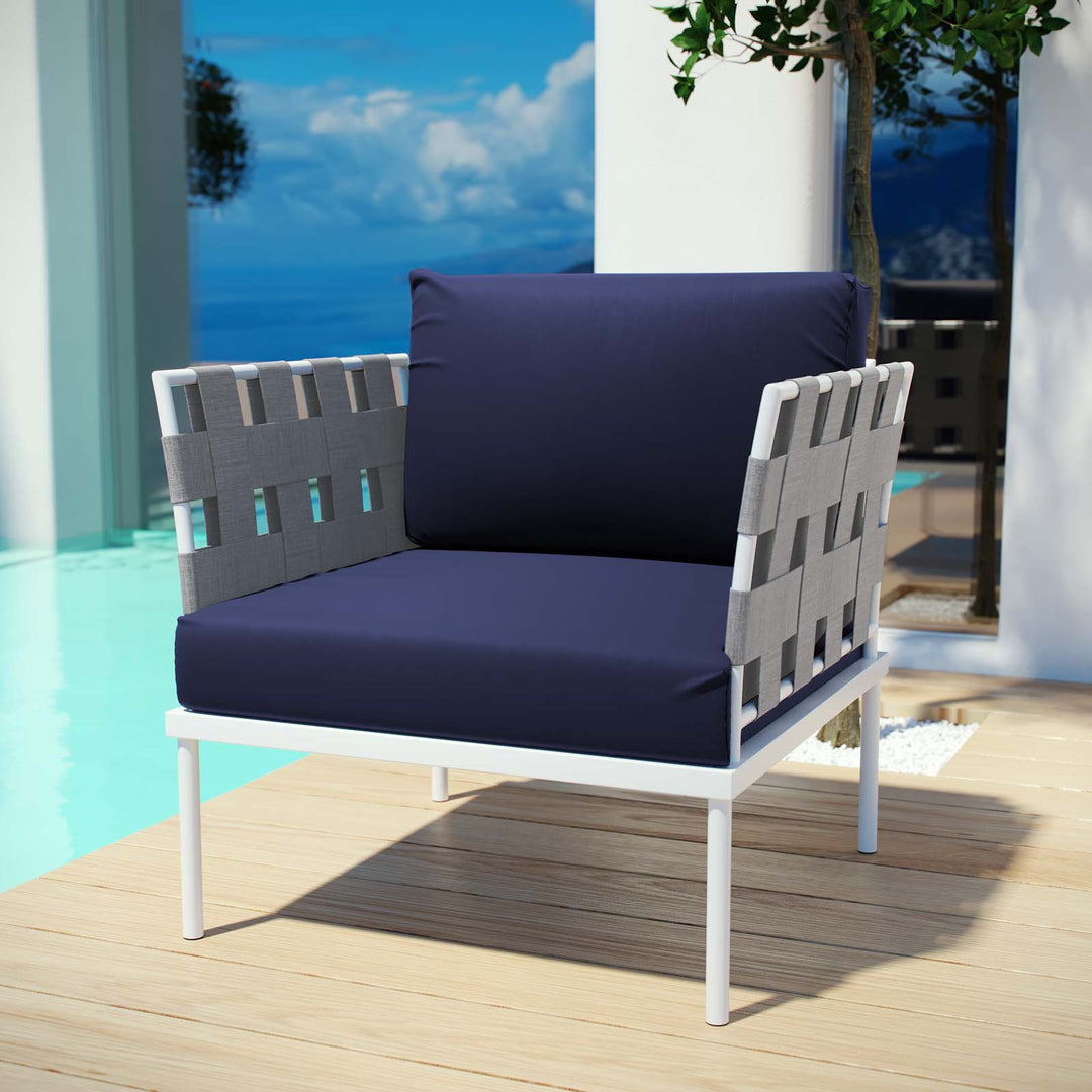 Haven Outdoor Patio Aluminum Armchair