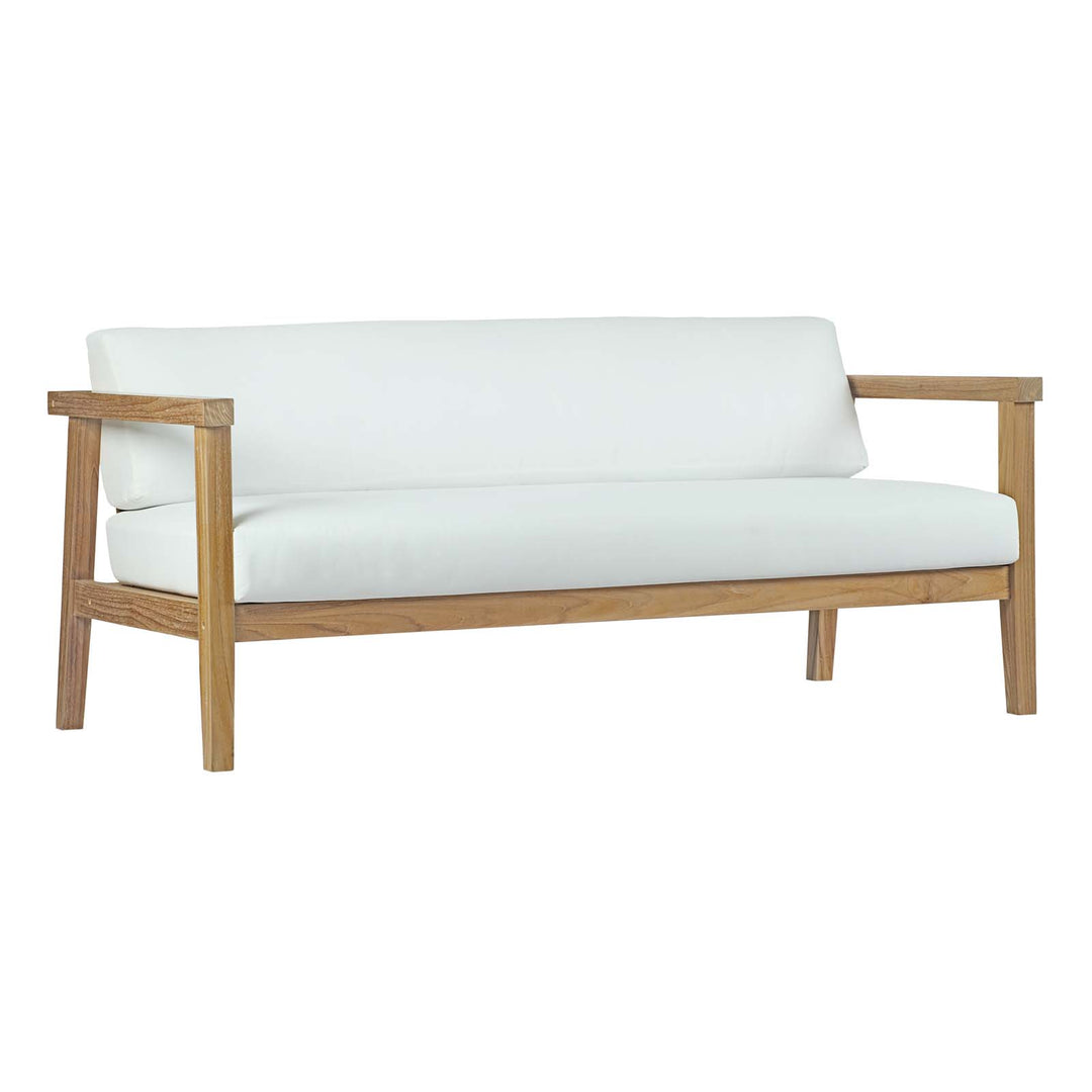 Bayside Open-Air Teak Sofa