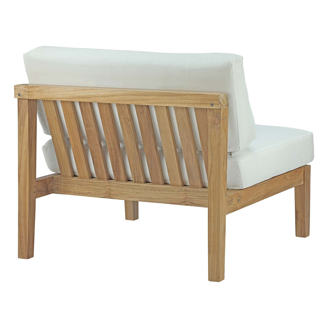 Breeze Outdoor Patio Teak Armless