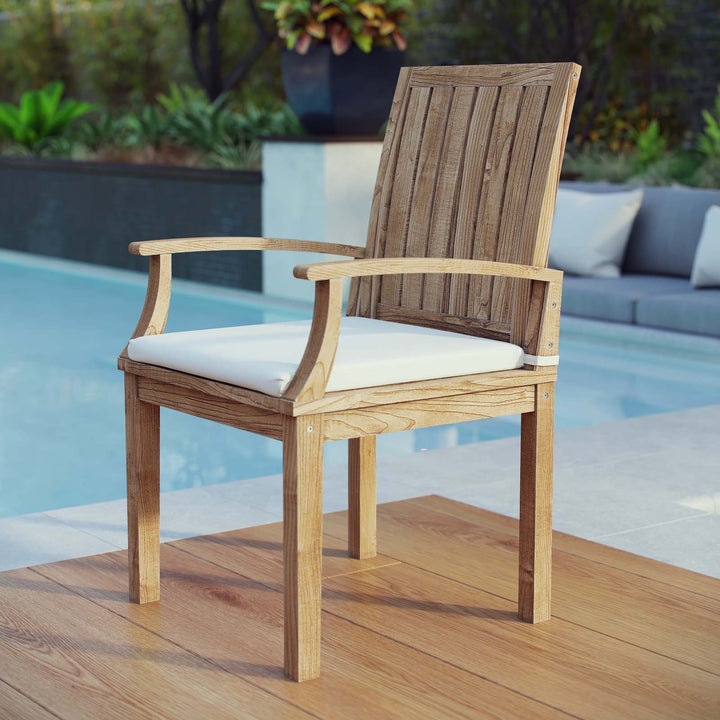 Marina Open-air Porch Teak Dining Chair