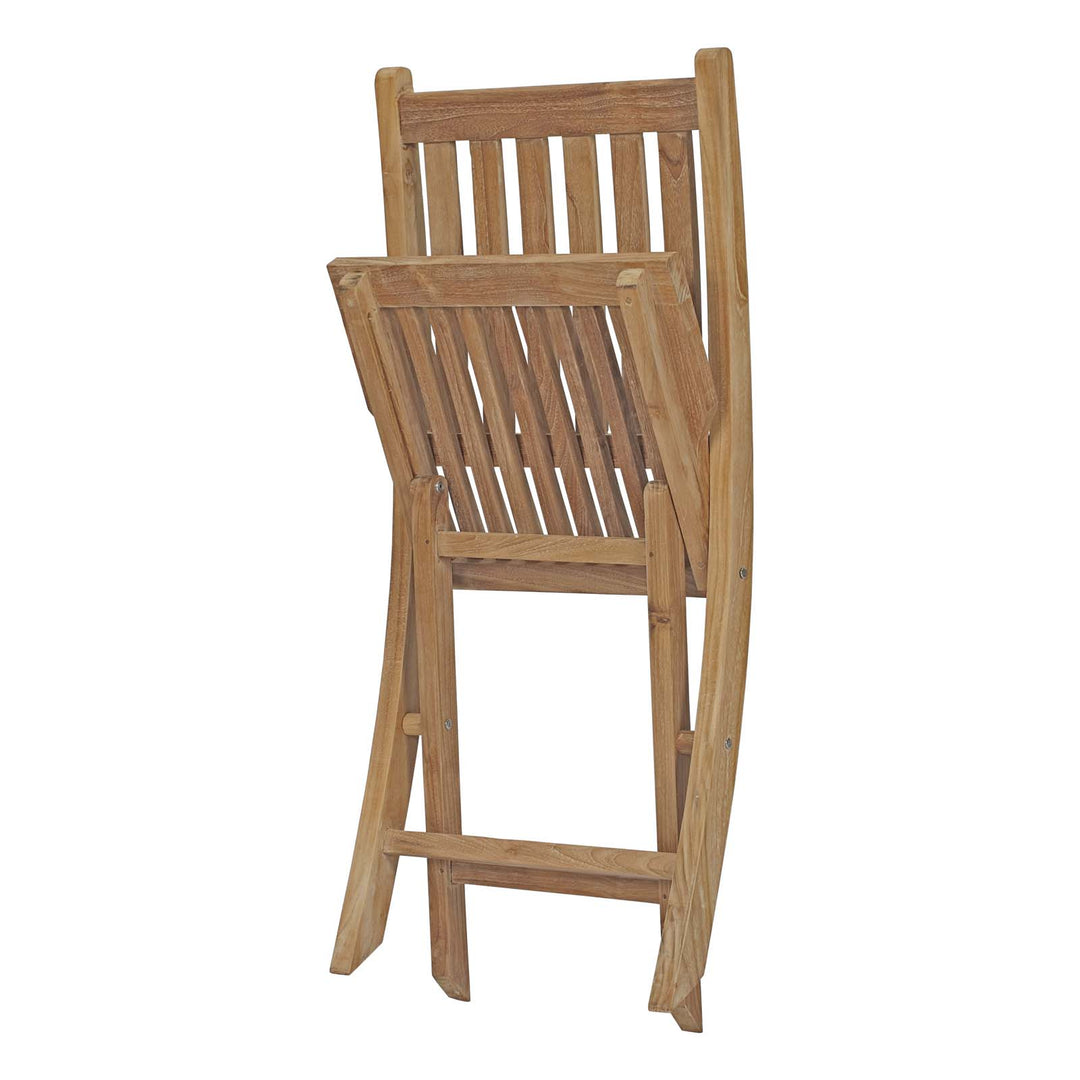 Marina Outdoor Porch Teak Folding Chair