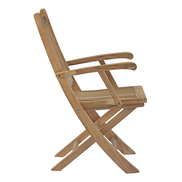 Morgan Outdoor Patio Teak Folding Chair