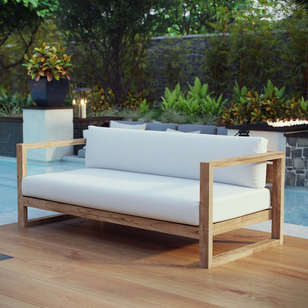 Upland Outdoor Patio Teak Seating Set