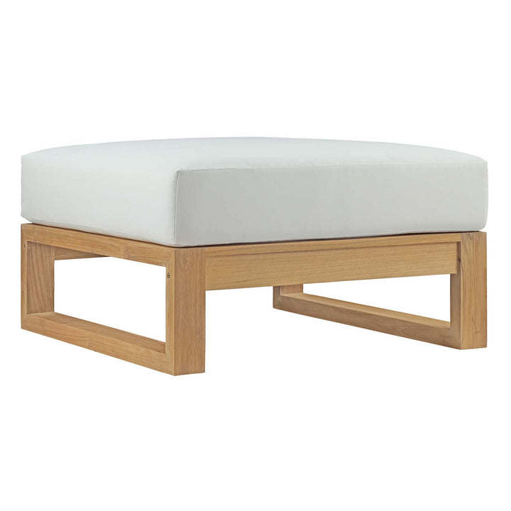 Urban Oasis Patio Teak Ottoman