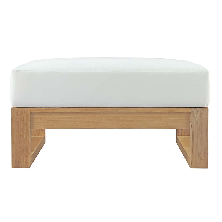 Urban Oasis Patio Teak Ottoman