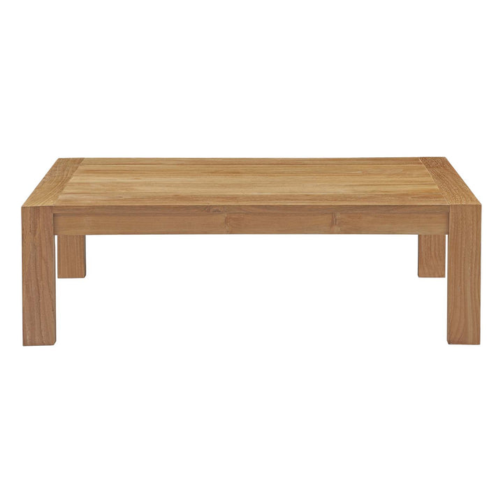 Urban Oasis Patio Wood Coffee Table