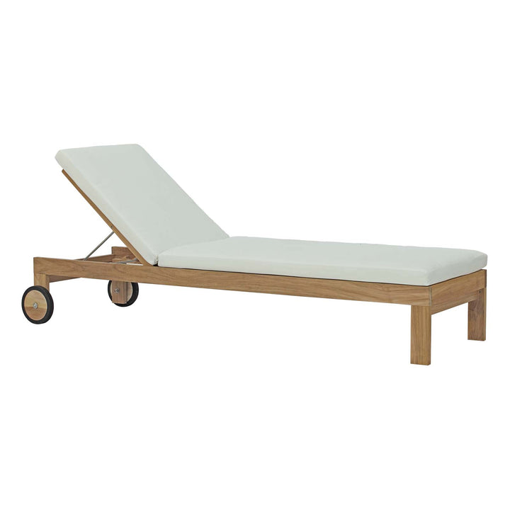 Urban Oasis Patio Teak Chaise