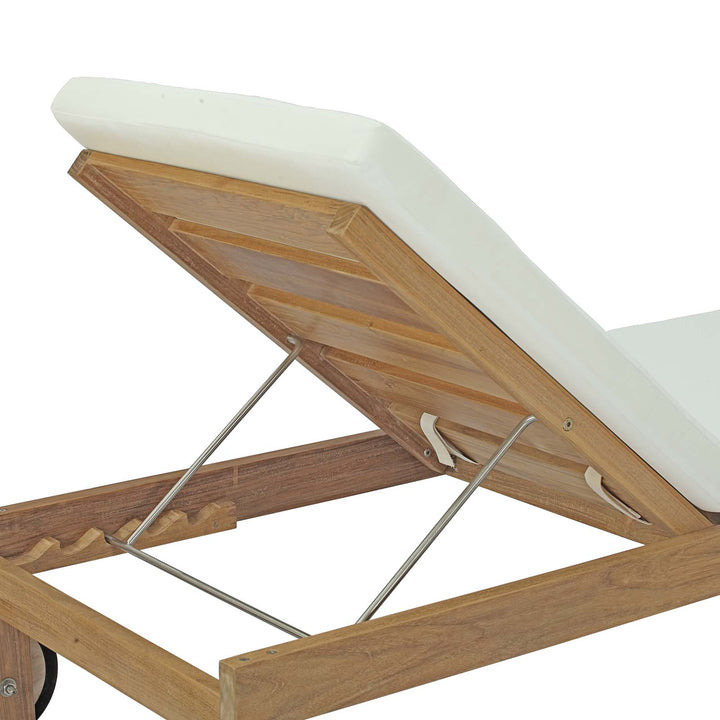 Urban Oasis Patio Teak Chaise