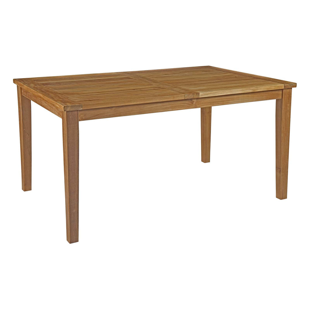 Marina Outdoor Poolside Teak Dining Table