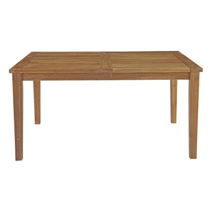 Marina Outdoor Poolside Teak Dining Table