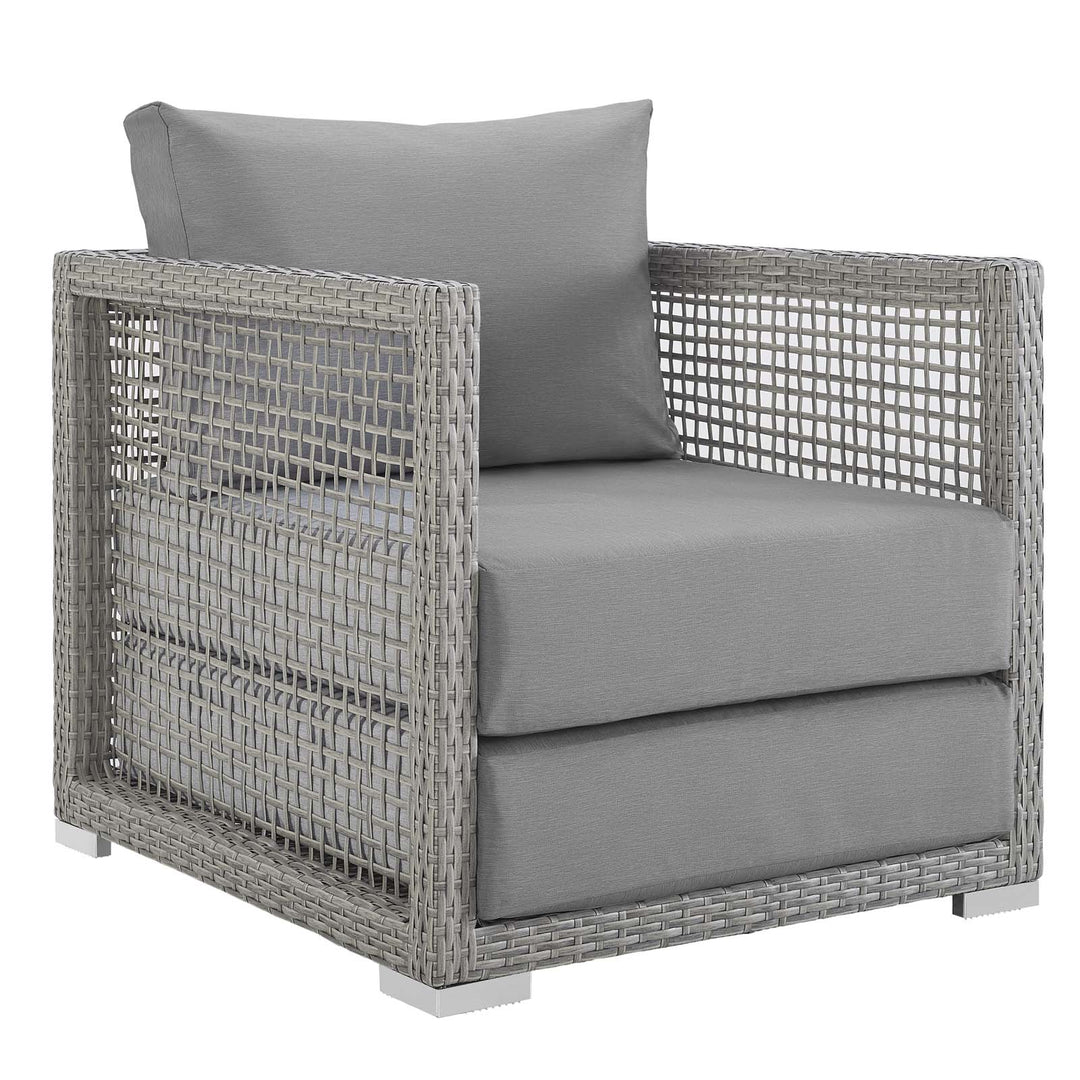 Aria Rattan Outdoor Patio Armchair