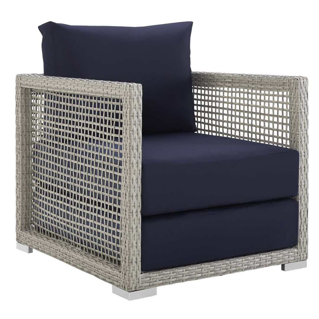 Aria Rattan Outdoor Patio Armchair