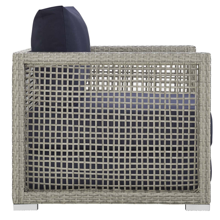 Aria Rattan Outdoor Patio Armchair