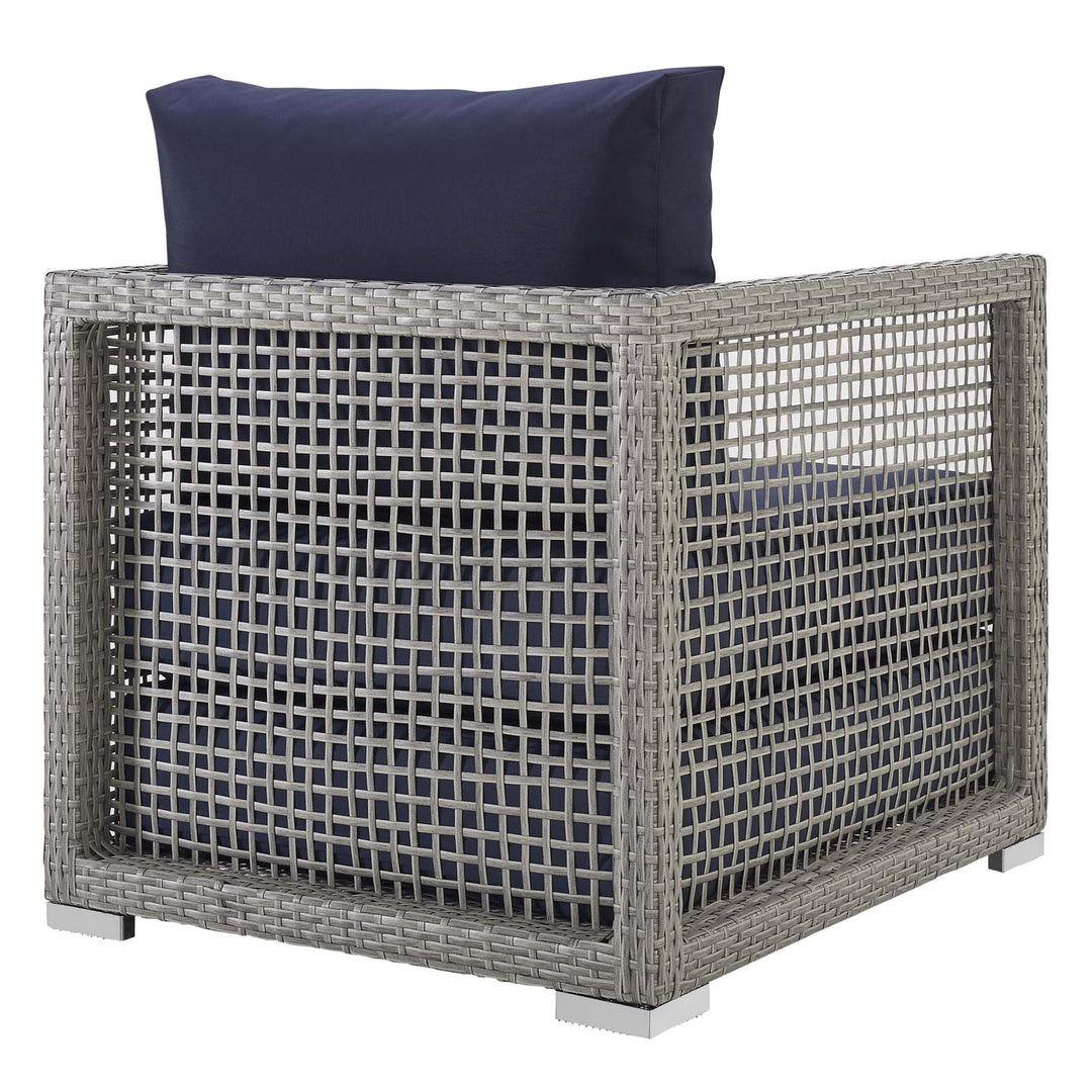 Aria Rattan Outdoor Patio Armchair