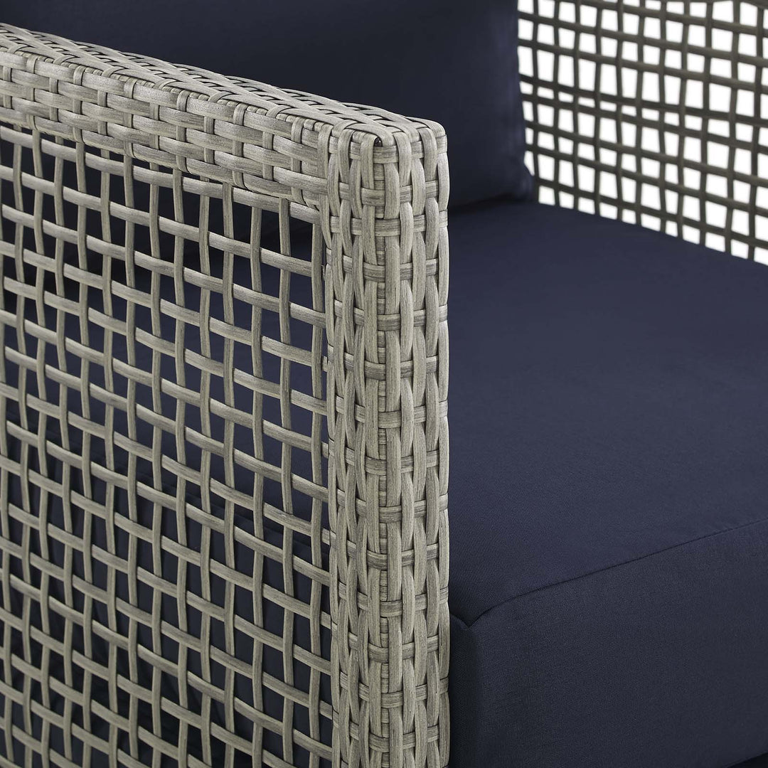 Aria Rattan Outdoor Patio Armchair