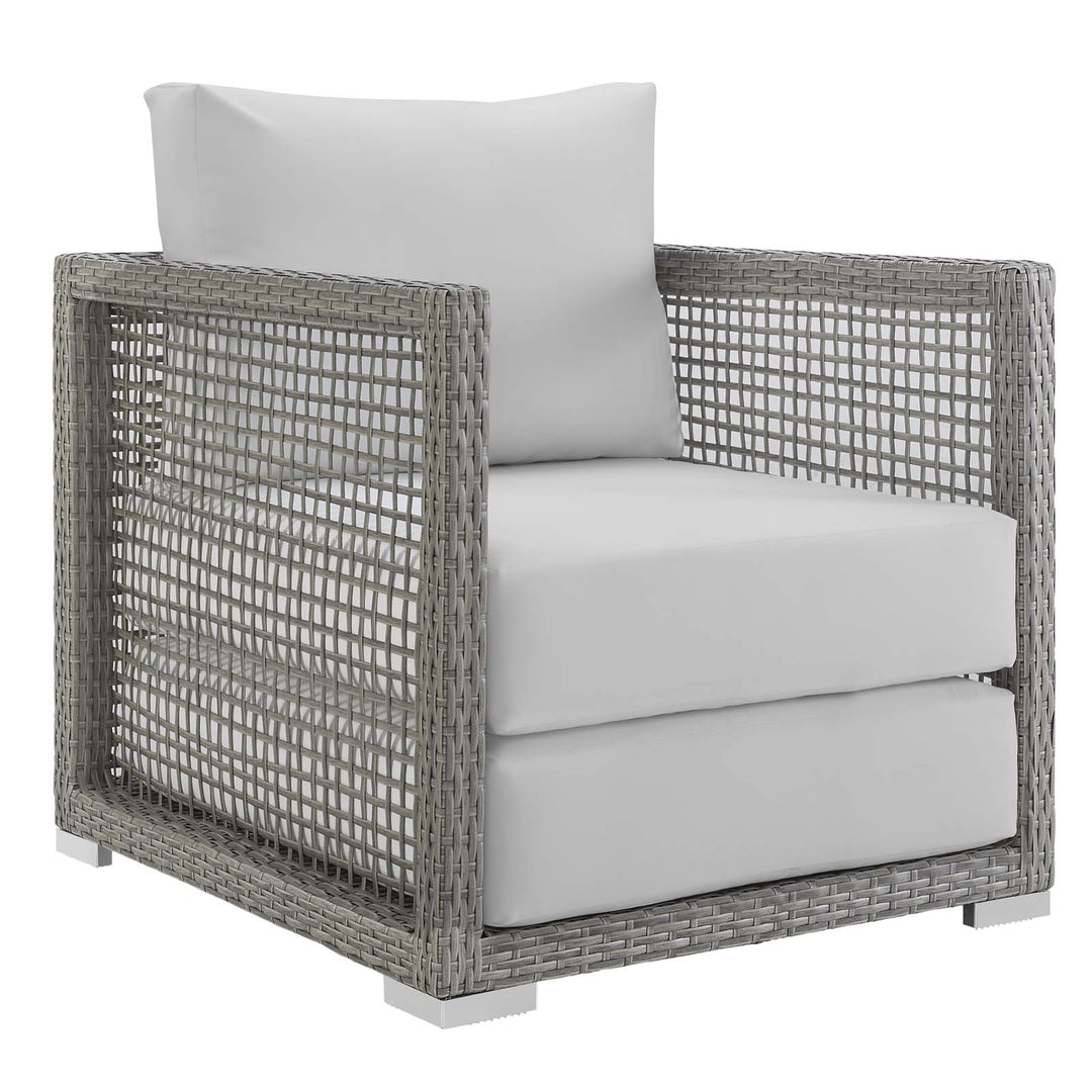 Aria Rattan Outdoor Patio Armchair