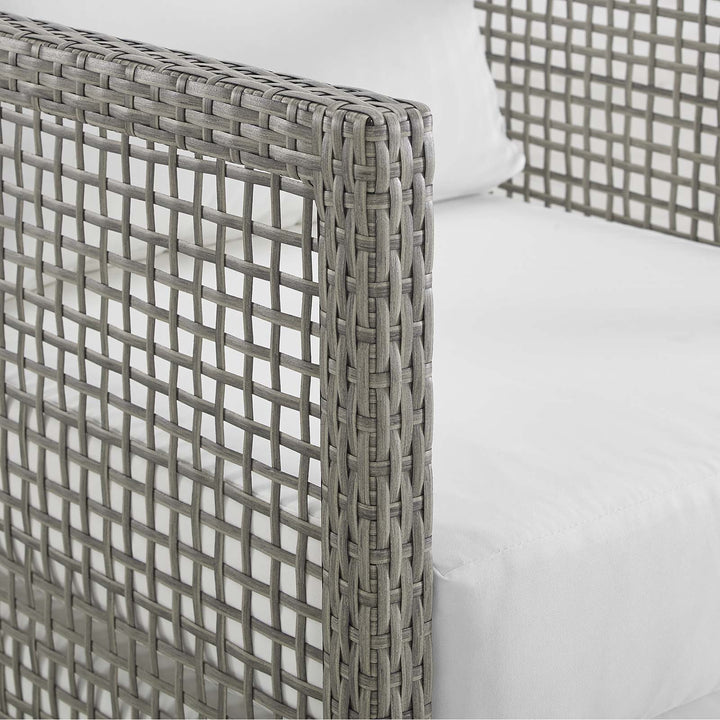 Aria Rattan Outdoor Patio Armchair