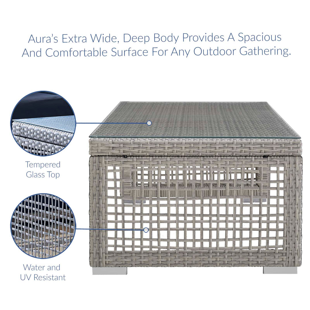 Apollo Rattan Outdoor Patio Coffee Table