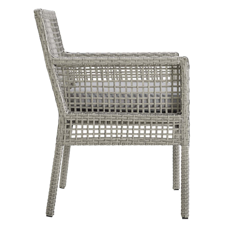 Aria Outdoor Patio Wicker Rattan Dining Armchair