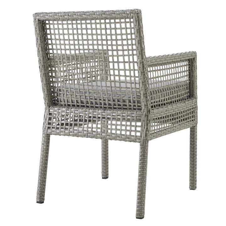 Aria Outdoor Patio Wicker Rattan Dining Armchair