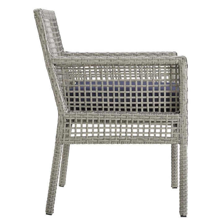 Aria Outdoor Patio Wicker Rattan Dining Armchair