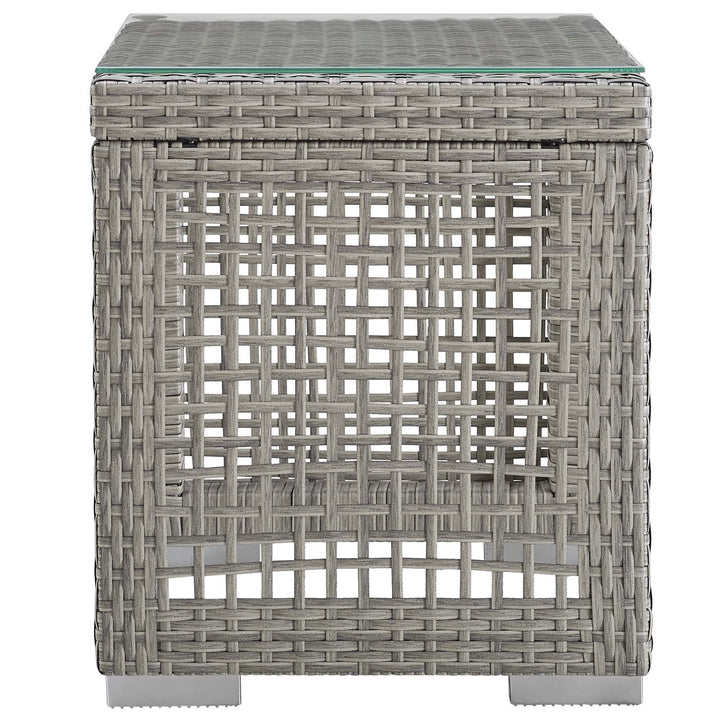 Aria Outdoor Patio Wicker Rattan Side Table