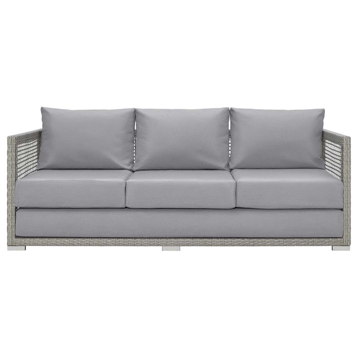 Aria Outdoor Patio Wicker Rattan Sofa