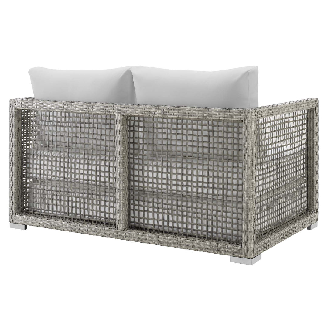 Aria Adventure Patio Wicker Rattan Loveseat