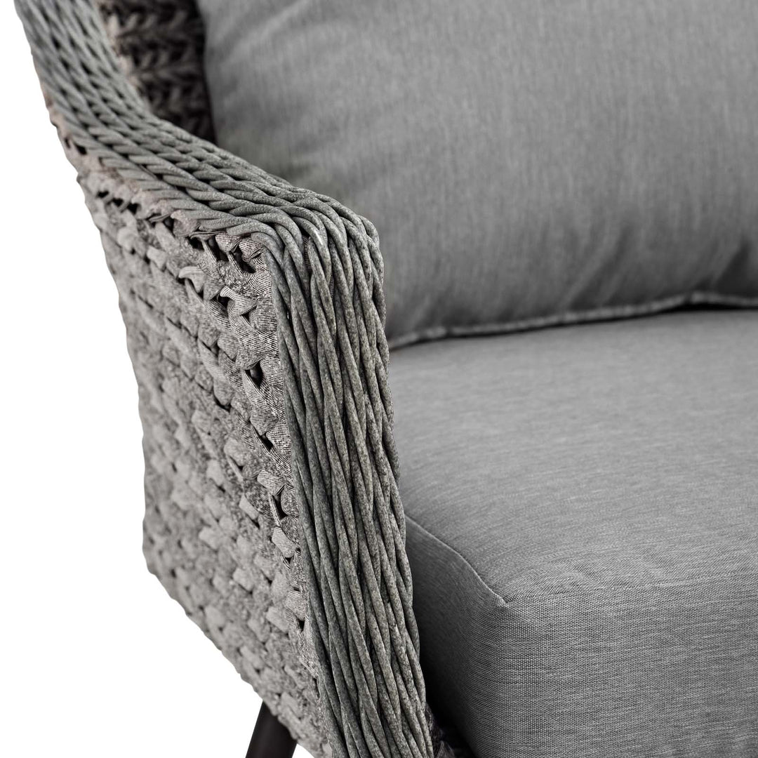 Eclipse Exterior Patio Wicker Rattan Armchair