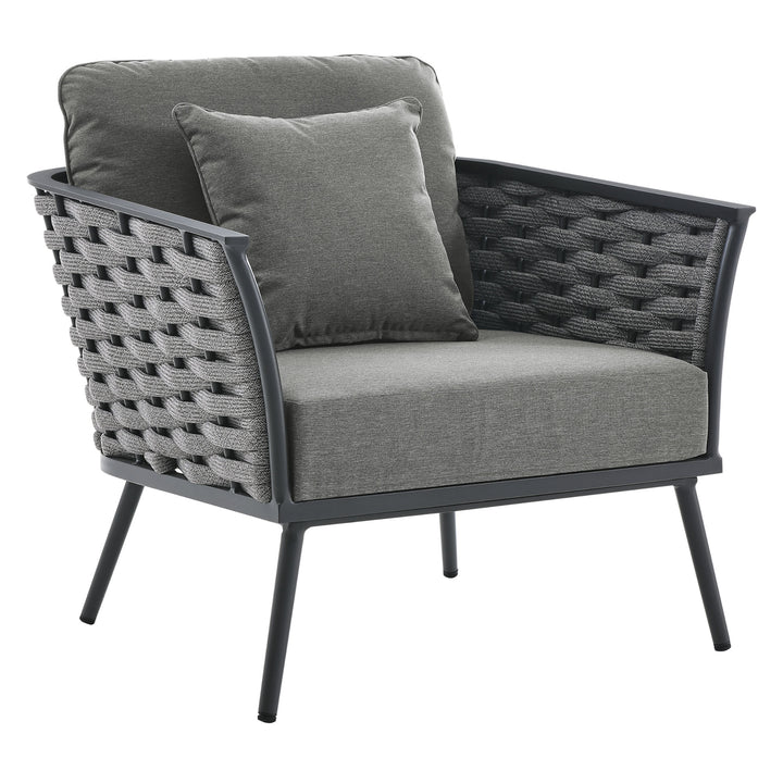 Summit Outdoor Patio Aluminum Armchair