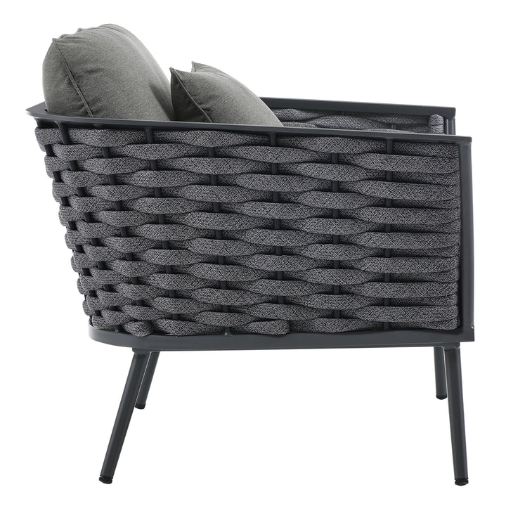 Summit Outdoor Patio Aluminum Armchair